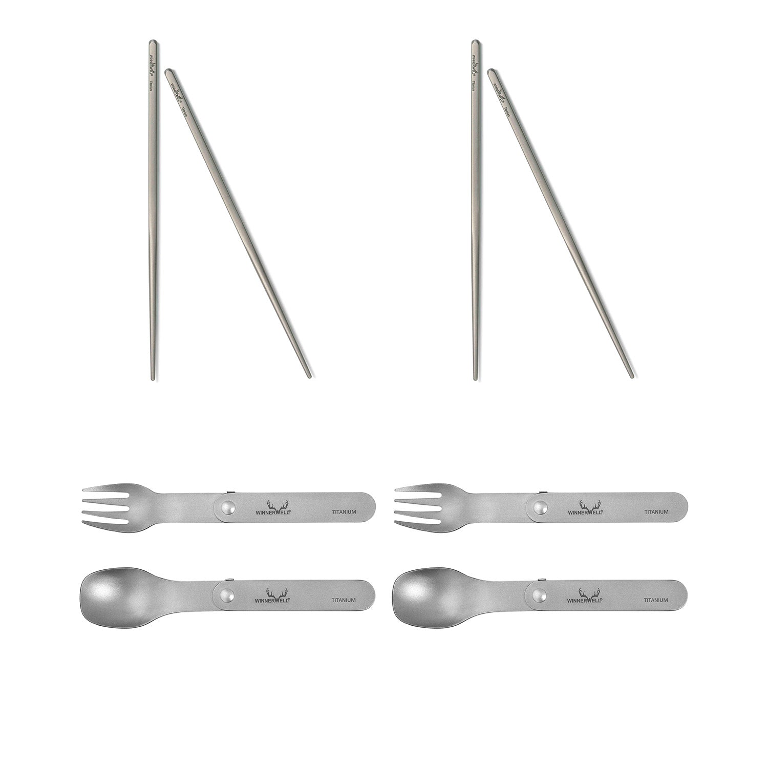 Titanium Utensil Bundle