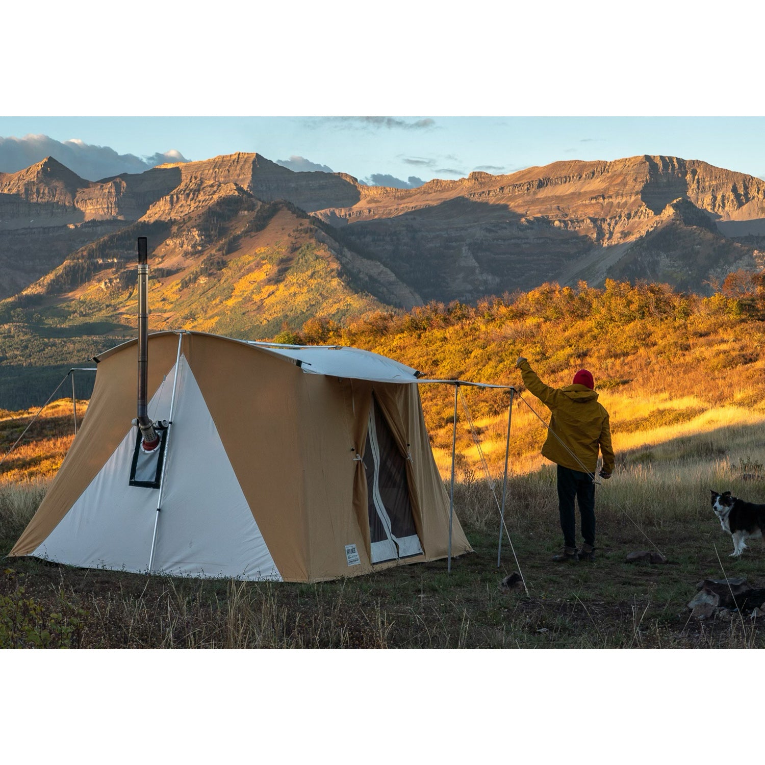 Woodlander - Large | Springbar® Hot Tent Bundle – Winnerwell