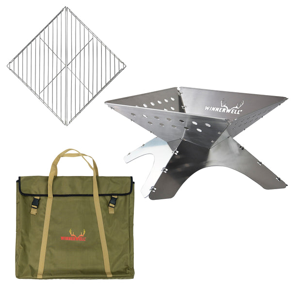Flatfold Fire Pit - L | Basic Bundle – Winnerwell