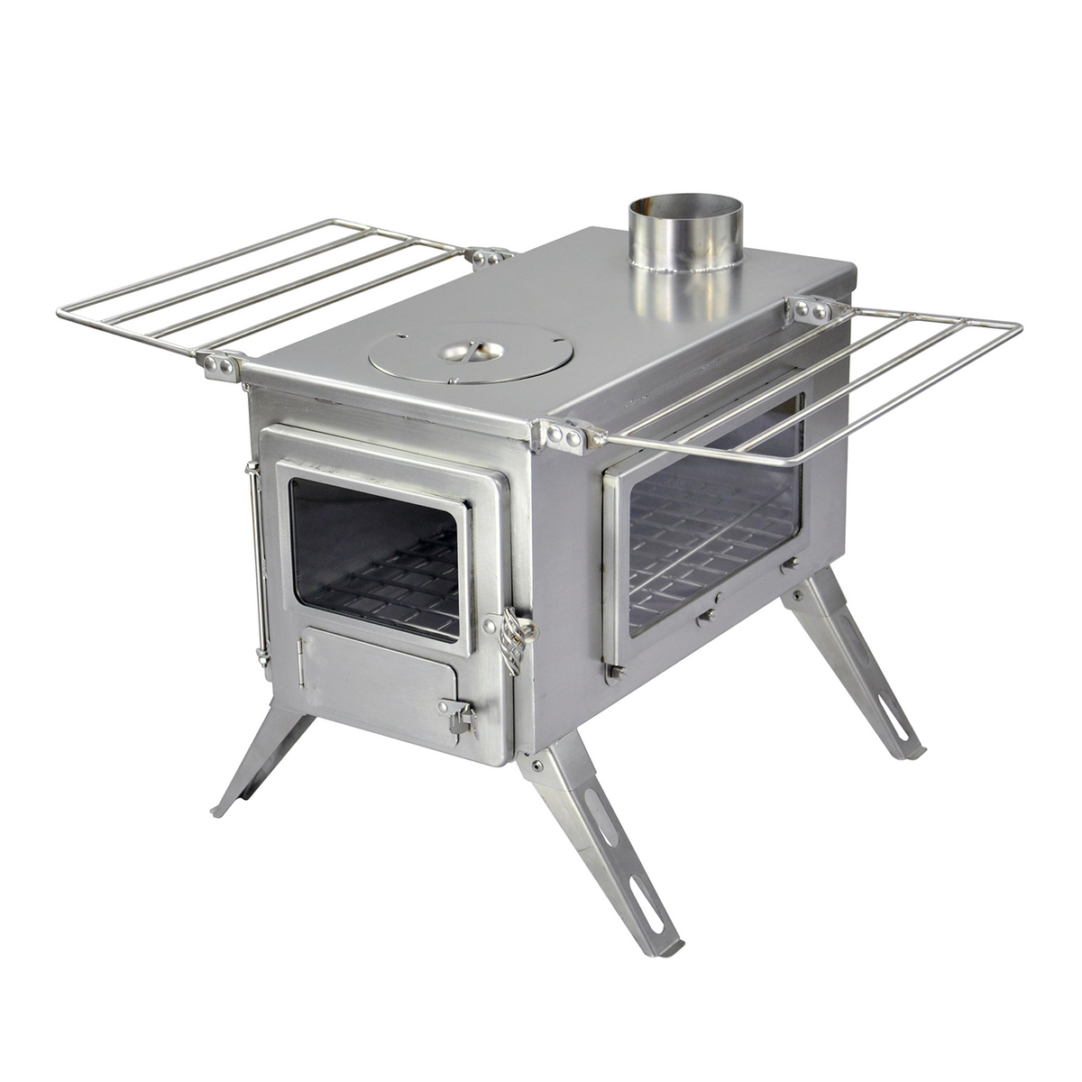 Winnerwell Nomad View - Large | Portable Wood Burning Stove