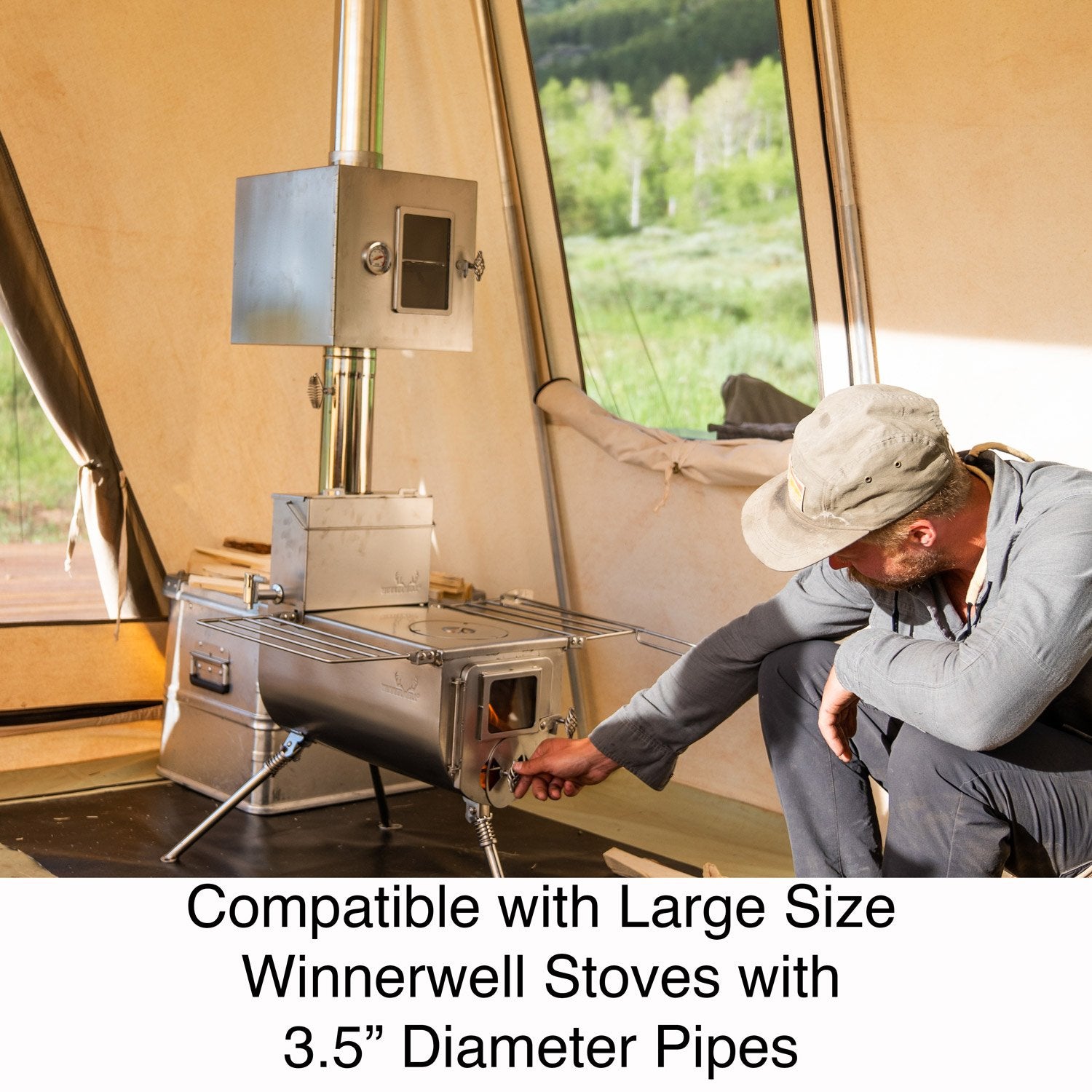 Pipe Oven - 3.5" - [variant_title] - Winnerwell