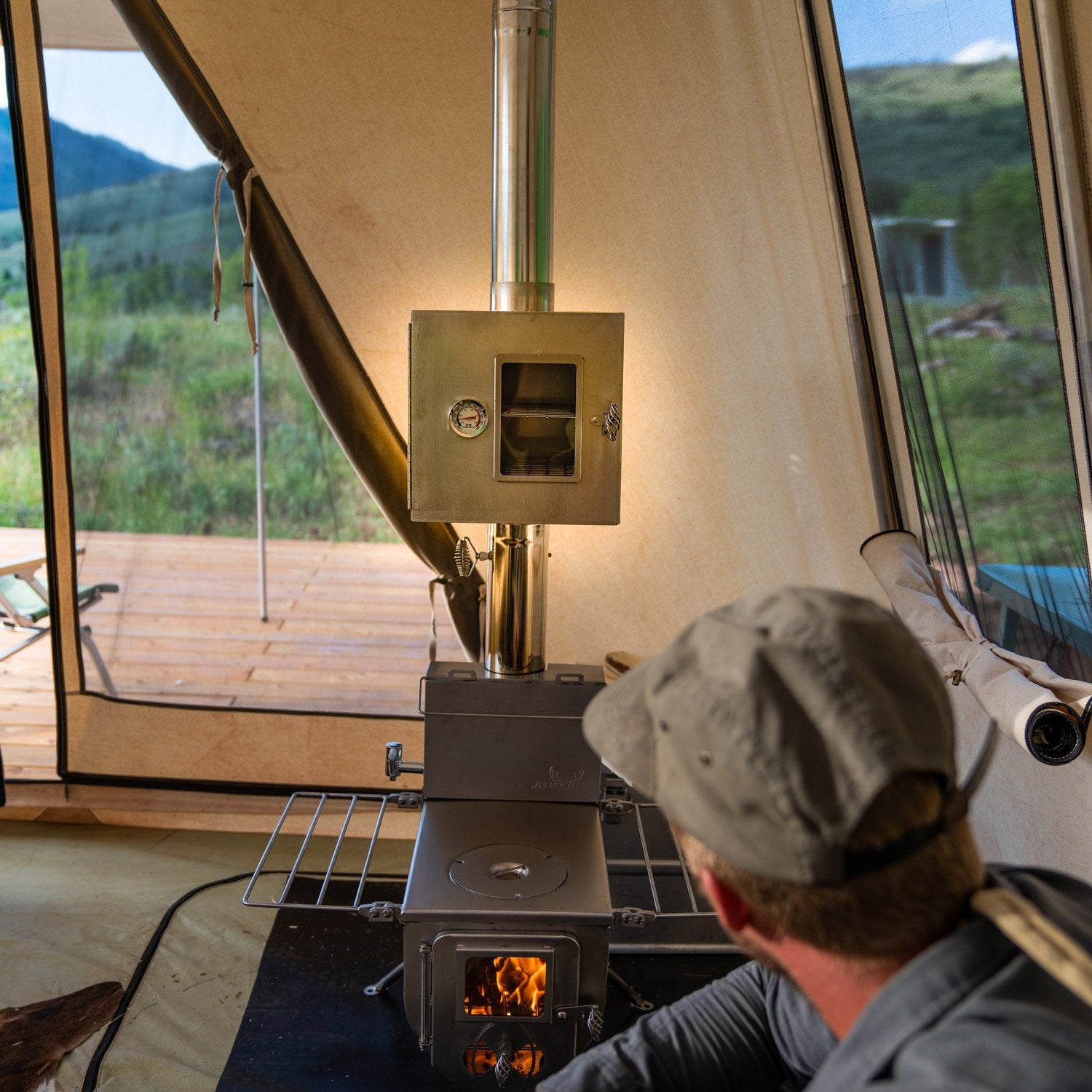 美品 Winnerwell pipe Oven ウィンナーウェル パイプオーブン WINNERWELL ウィンナーウェル Mサイズ 63mm 薪ストーブ 専用