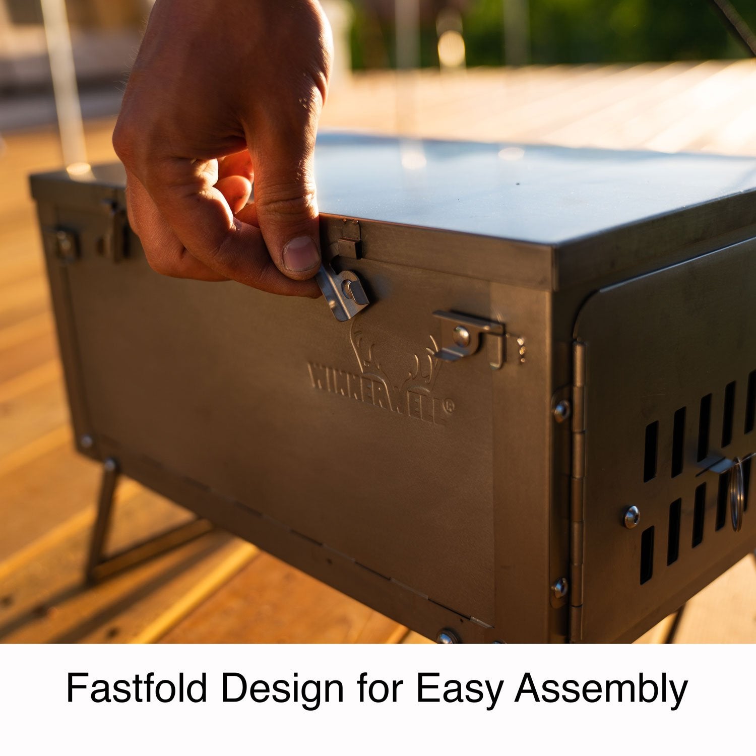titanium tent stove Winnerwell Fastfold Titanium Tent Stove