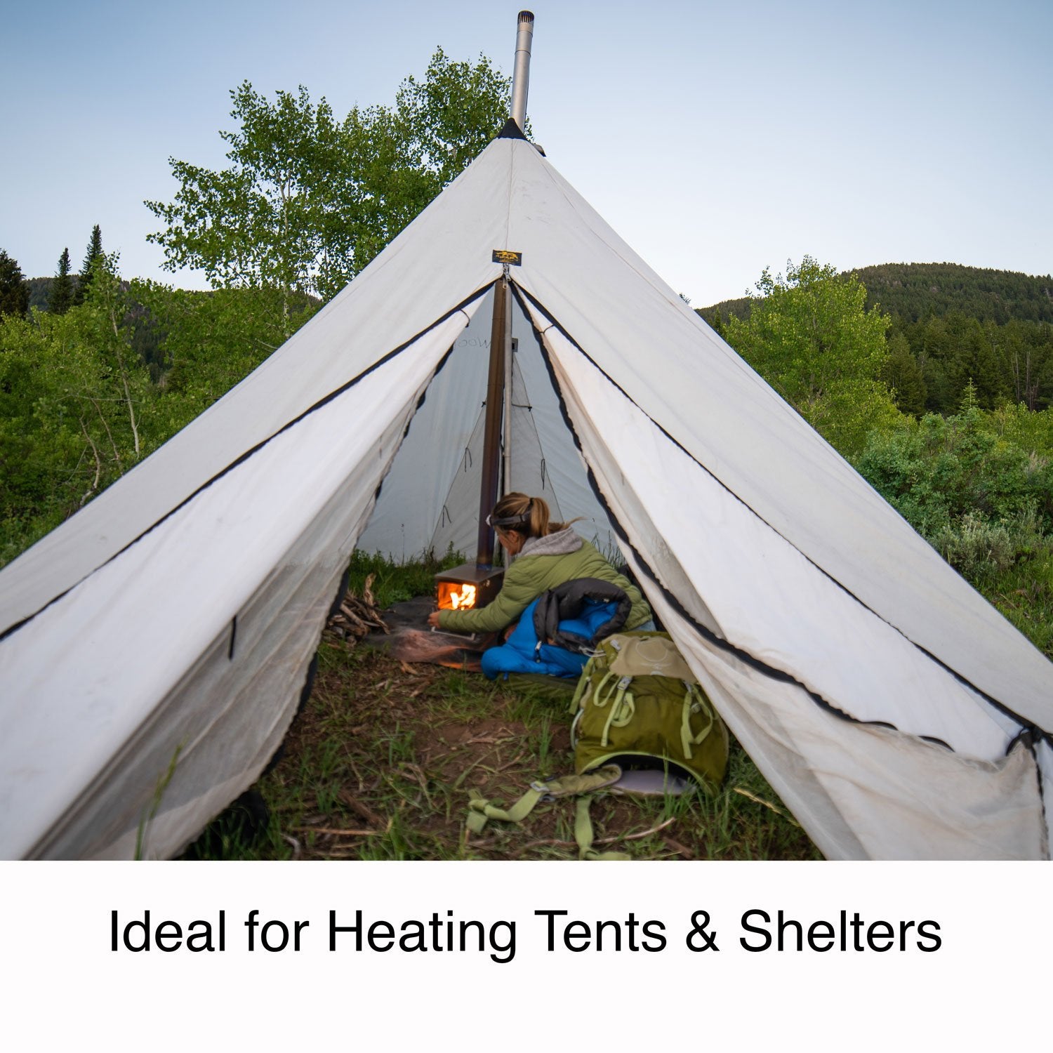diy ultralight tent Winnerwell Fastfold Titanium Tent Stove