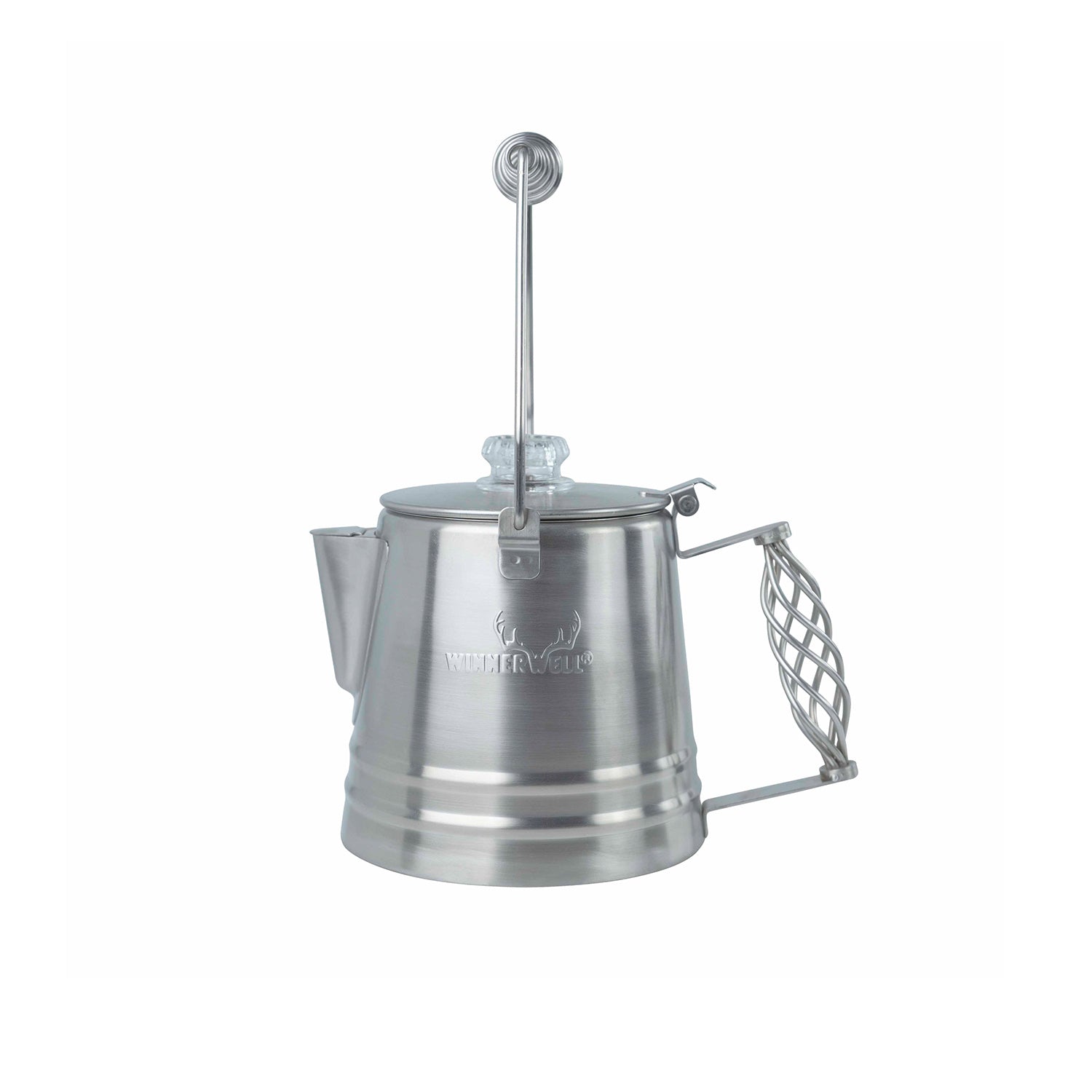 Rapid Brew Stainless Steel Stovetop Coffee Percolator, 2-9 cups