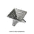 Grill Grate for Flatfold Fire Pit – Small