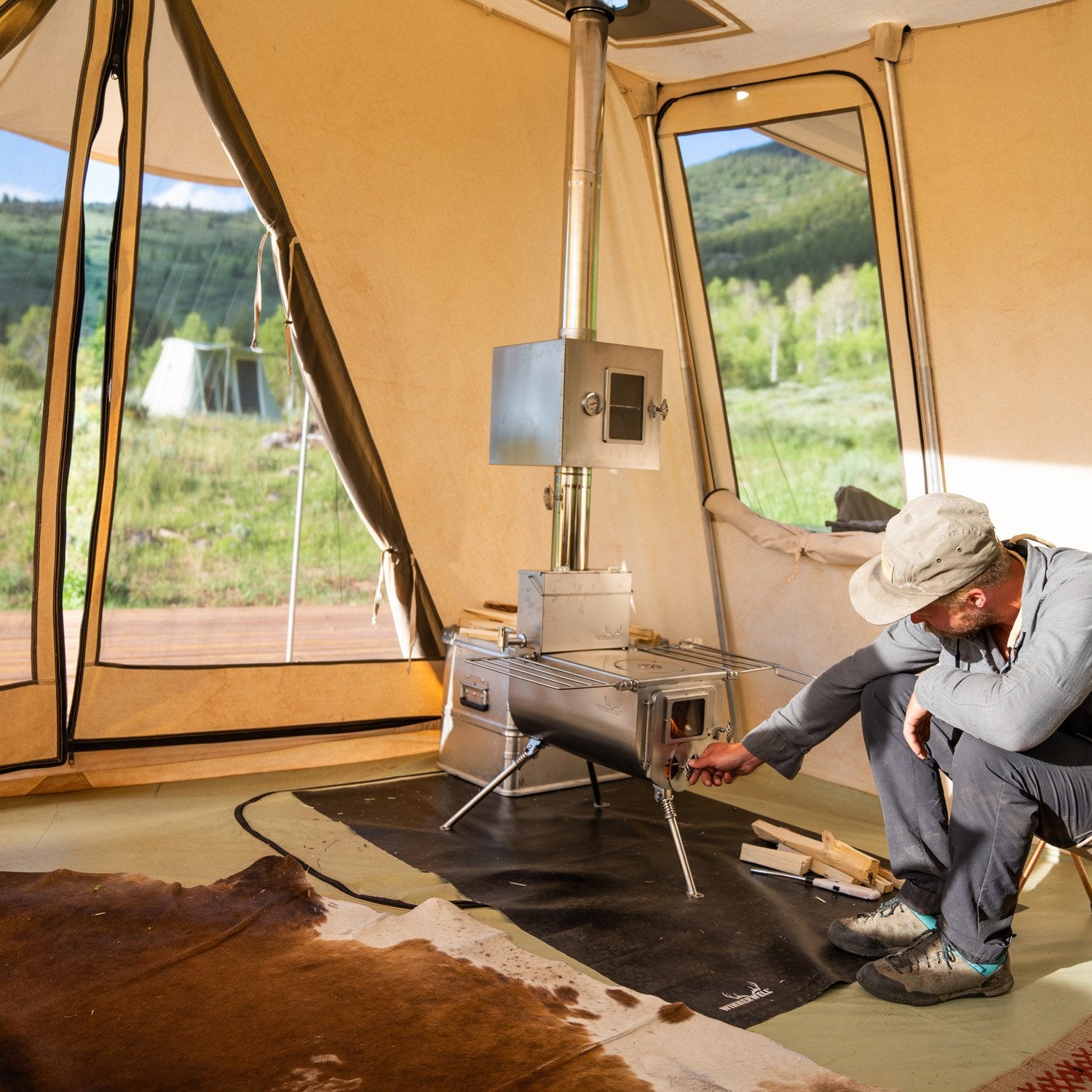 Woods Prospector Tent Ozark Trail North Fork 6-Person 12' X 10