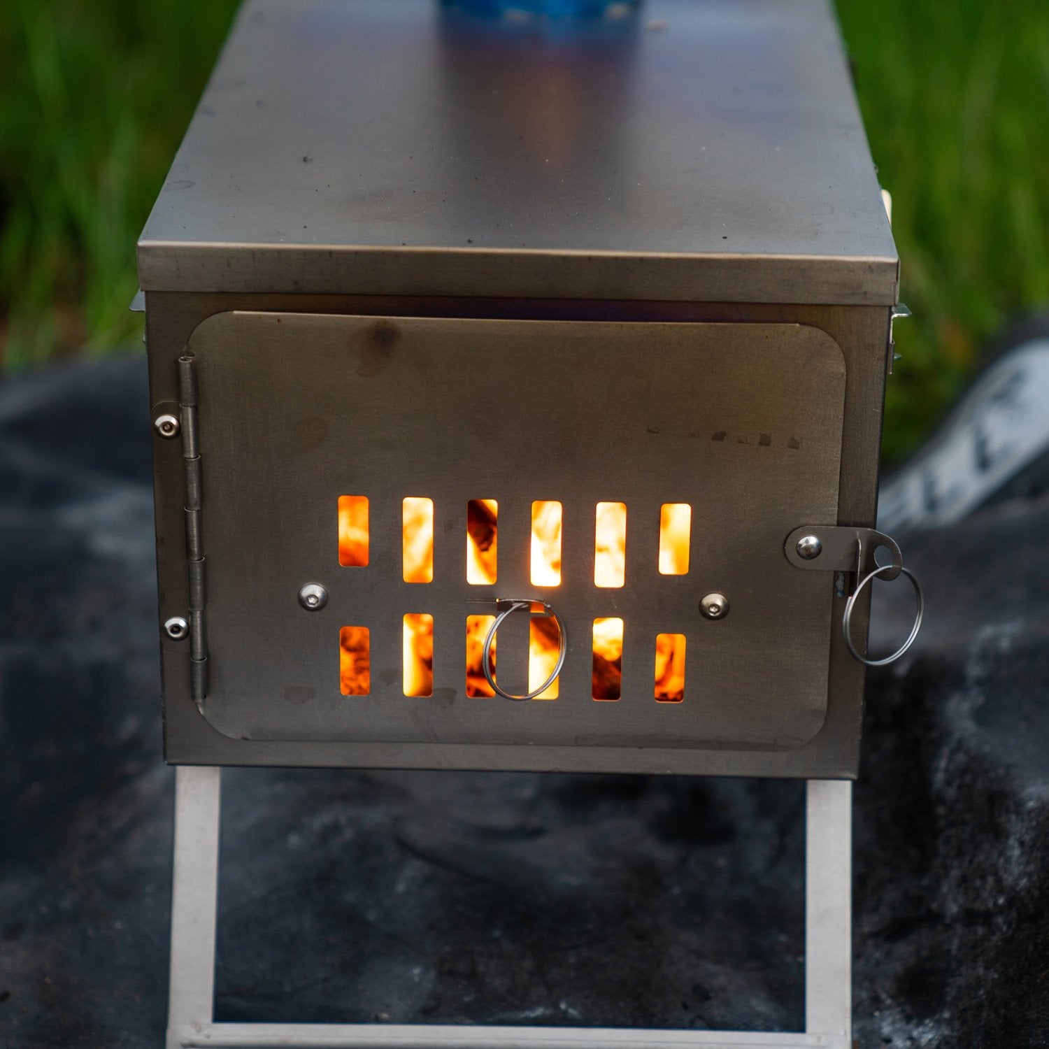 collapsible tent stove Winnerwell Fastfold Titanium Tent Stove